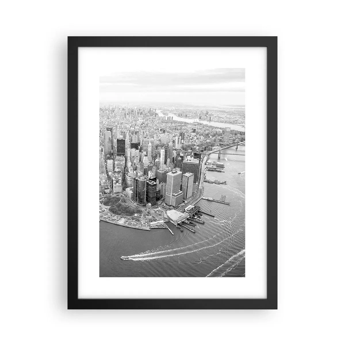 Poster in een zwarte lijst - Hoe niet lief te hebben? - 30x40 cm