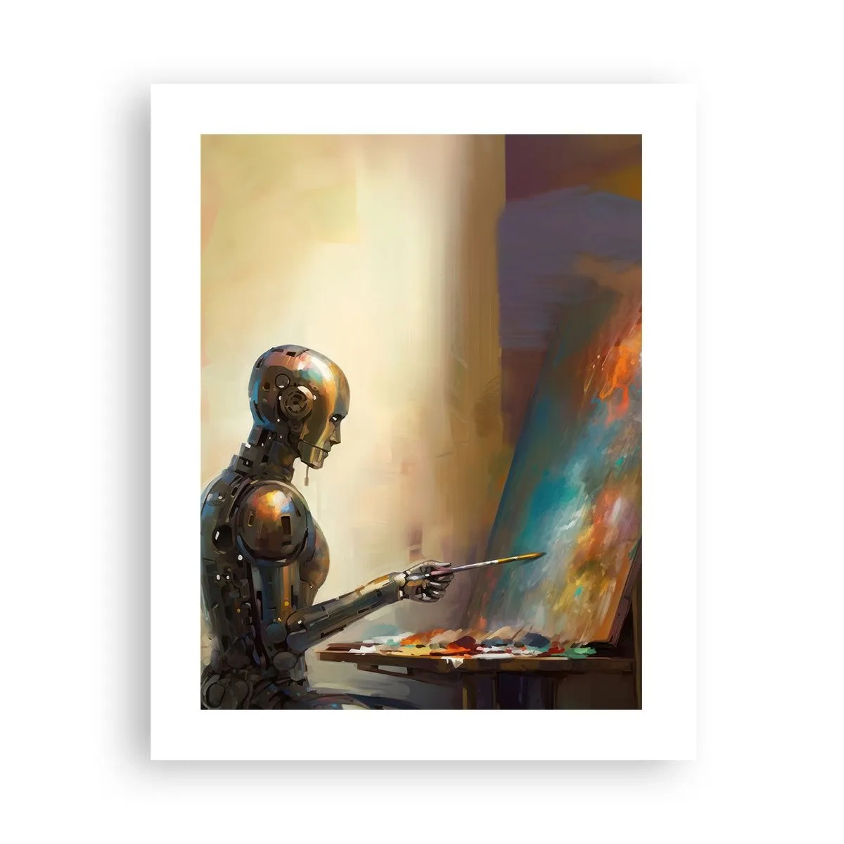 Poster - De kunst van de toekomst - 40x50 cm