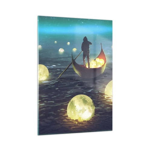 Schilderen op glas - Dingen waar filosofen nooit van hebben gedroomd - 50x70 cm