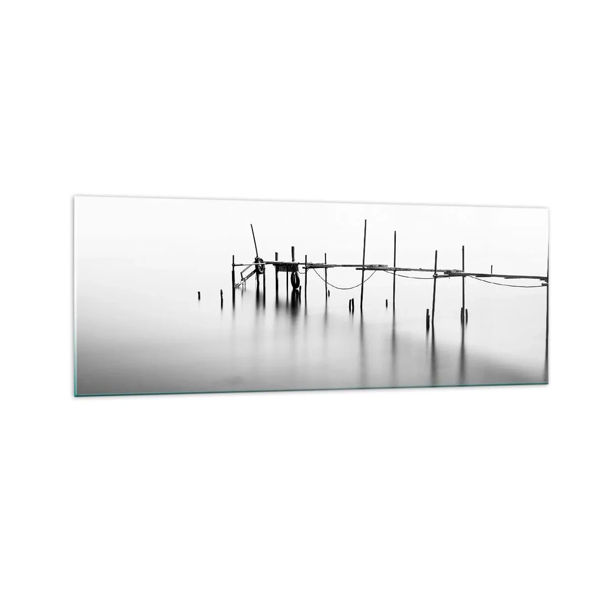 Schilderen op glas - Wat als er geen wereld is? - 140x50 cm