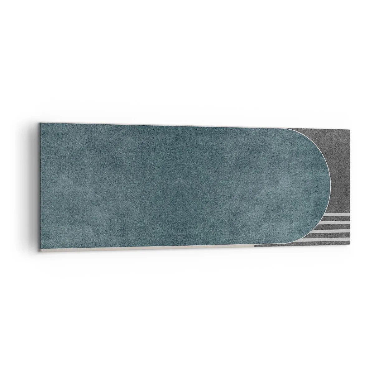 Schilderen op canvas - Compositie op niveau - 140x50 cm