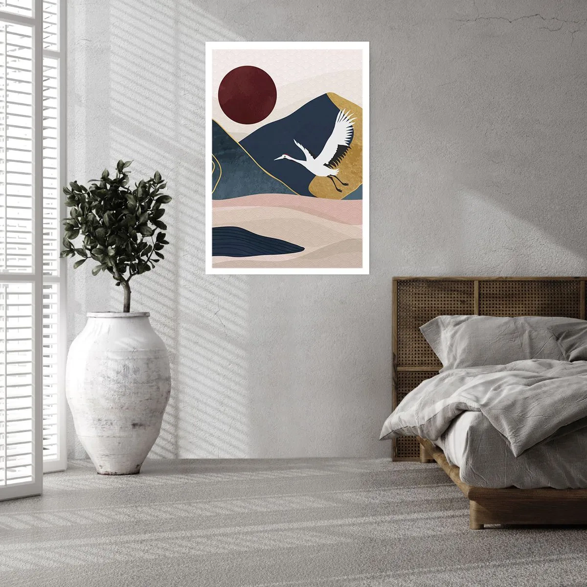 Poster - Het is weer een dag GEGAAN - 70x100 cm