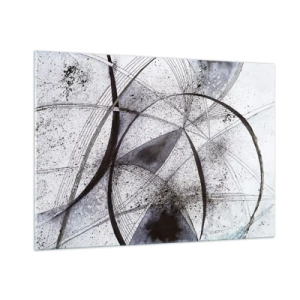 Schilderen op glas - Futuristische fantasie - 100x70 cm