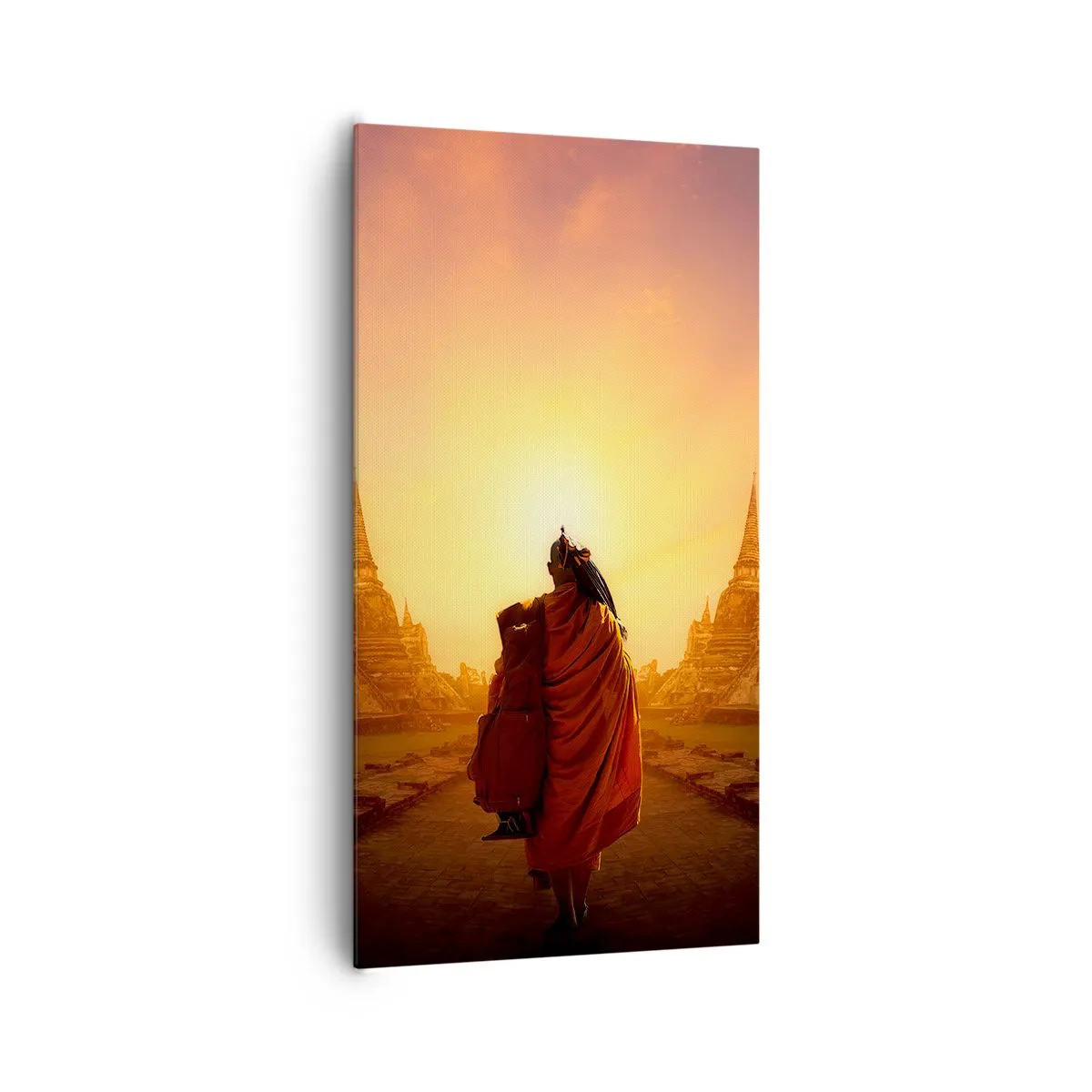 Schilderen op canvas - In vrede voor de eeuwigheid - 65x120 cm