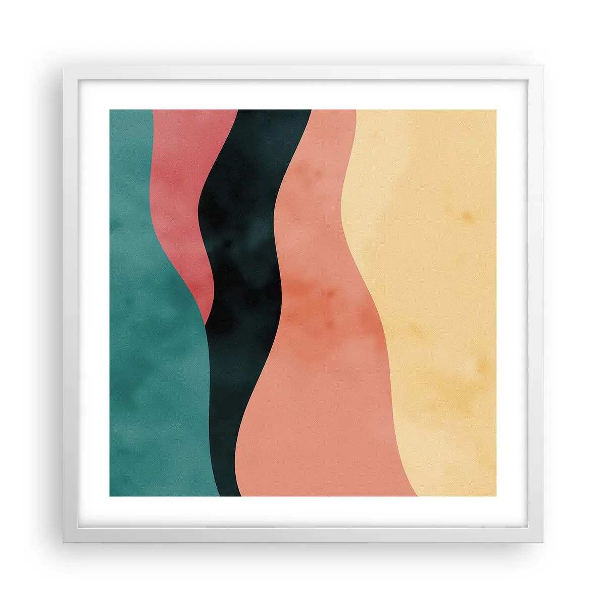 Poster in een witte lijst - Conforme non-conformiteit - 50x50 cm