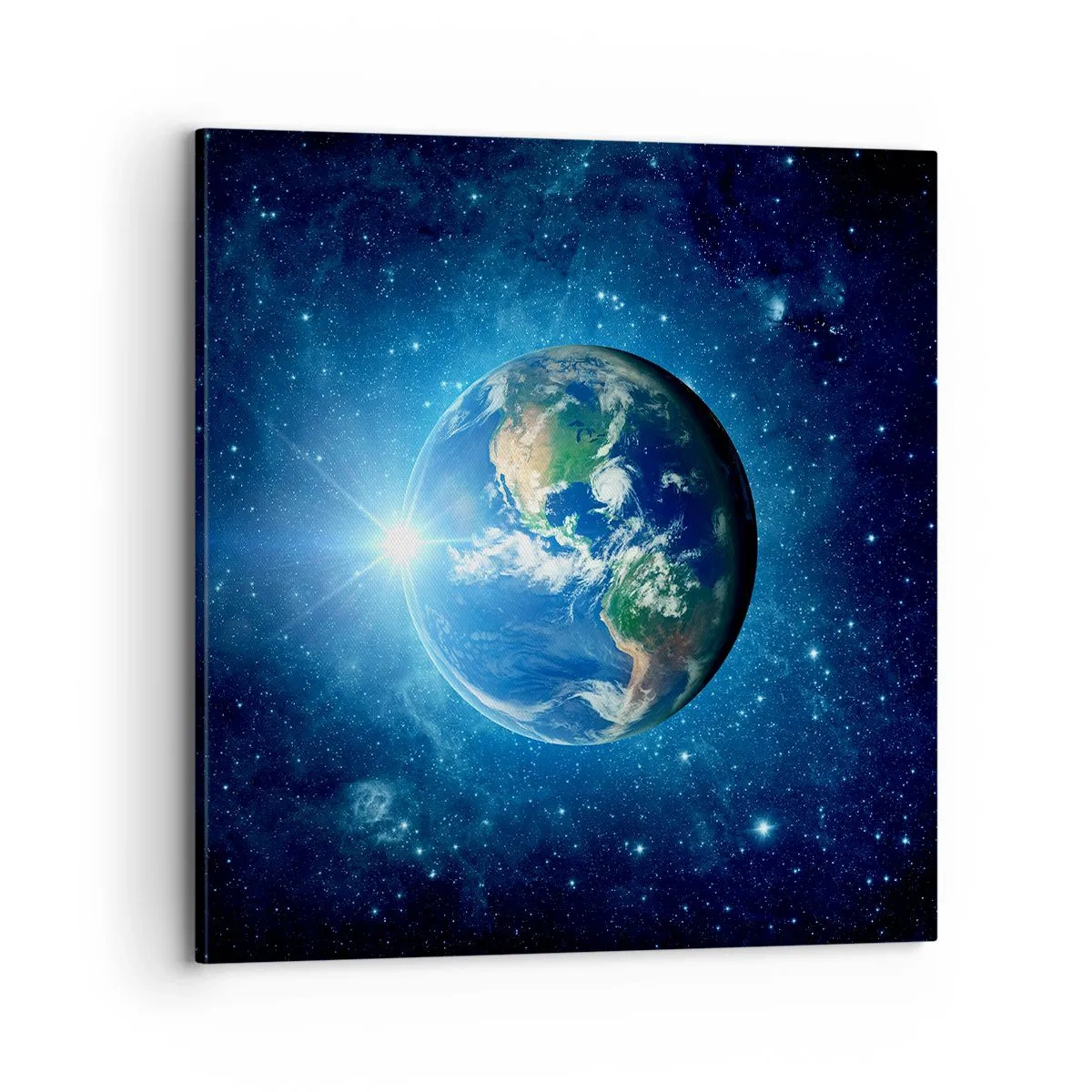 Schilderen op canvas - We zijn in de hemel - 70x70 cm