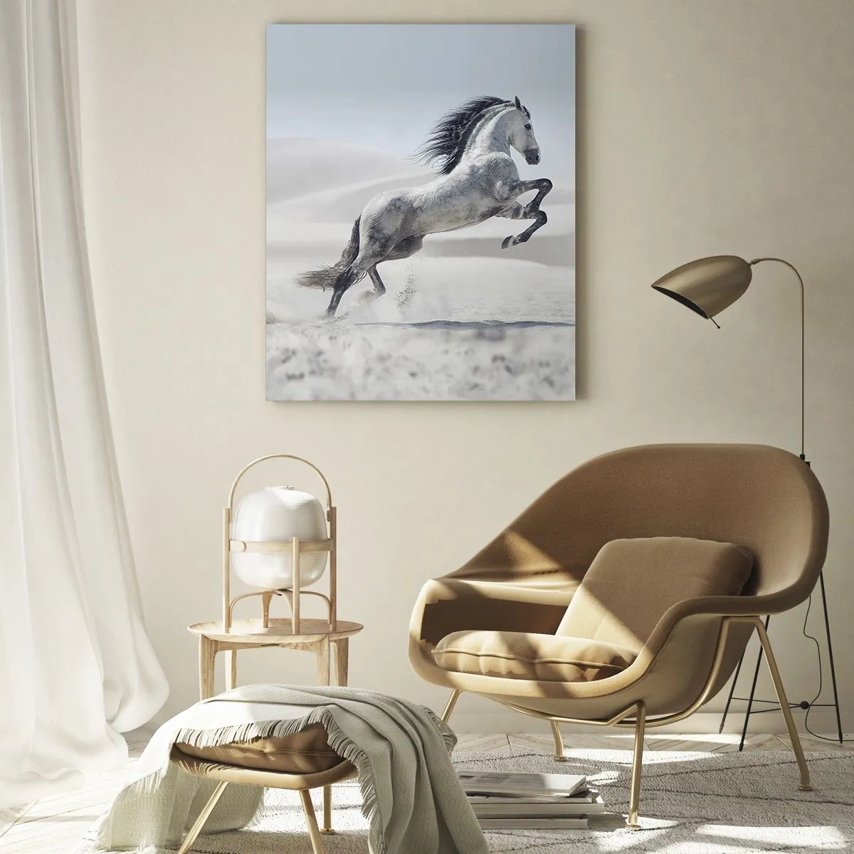 Schilderen op glas - Arabische prins - 50x70 cm