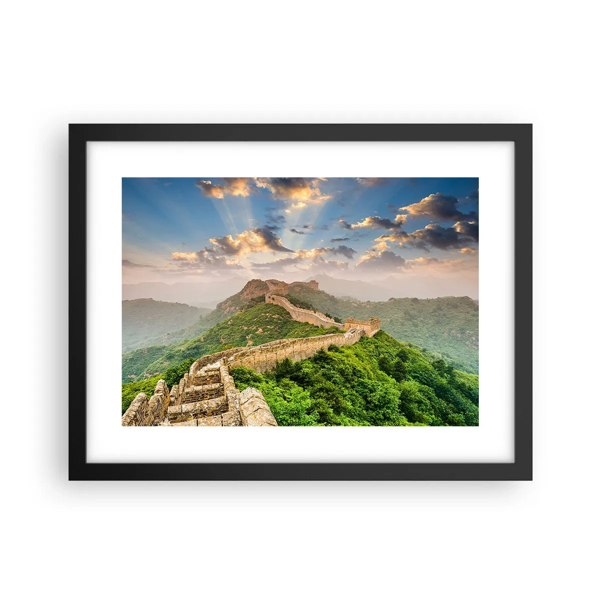 Poster in een zwarte lijst - Eeuwige grootheid - 40x30 cm