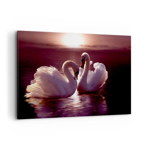 Schilderen op canvas - Tot de dood ons scheidt - 120x80 cm