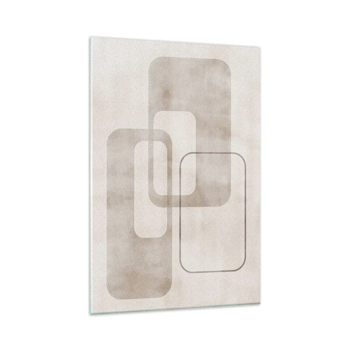 Schilderen op glas - Geometrische voeg - 80x120 cm