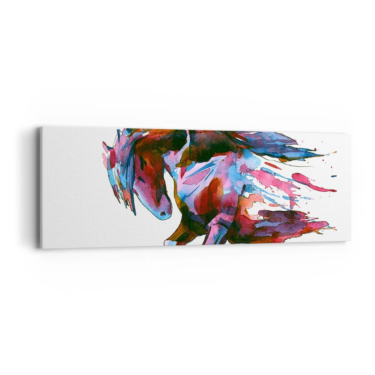 Schilderen op canvas - In vervoering - 90x30 cm