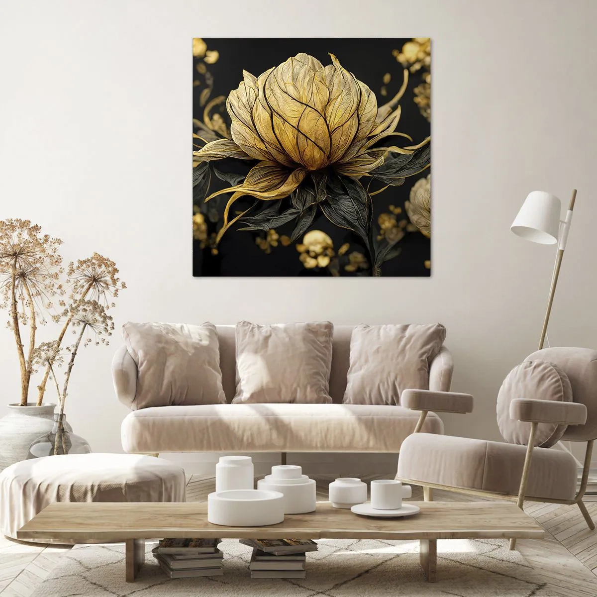 Schilderen op canvas - Subtiele kwetsbaarheid - 70x70 cm