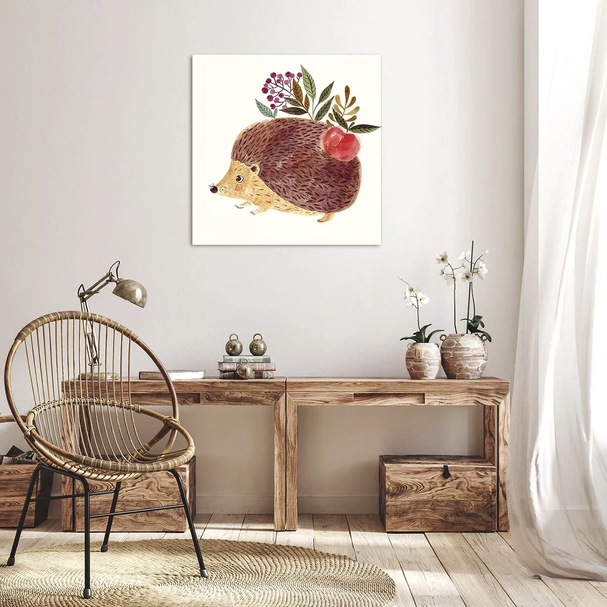 Schilderen op canvas - En je vindt mij al leuk - 70x70 cm