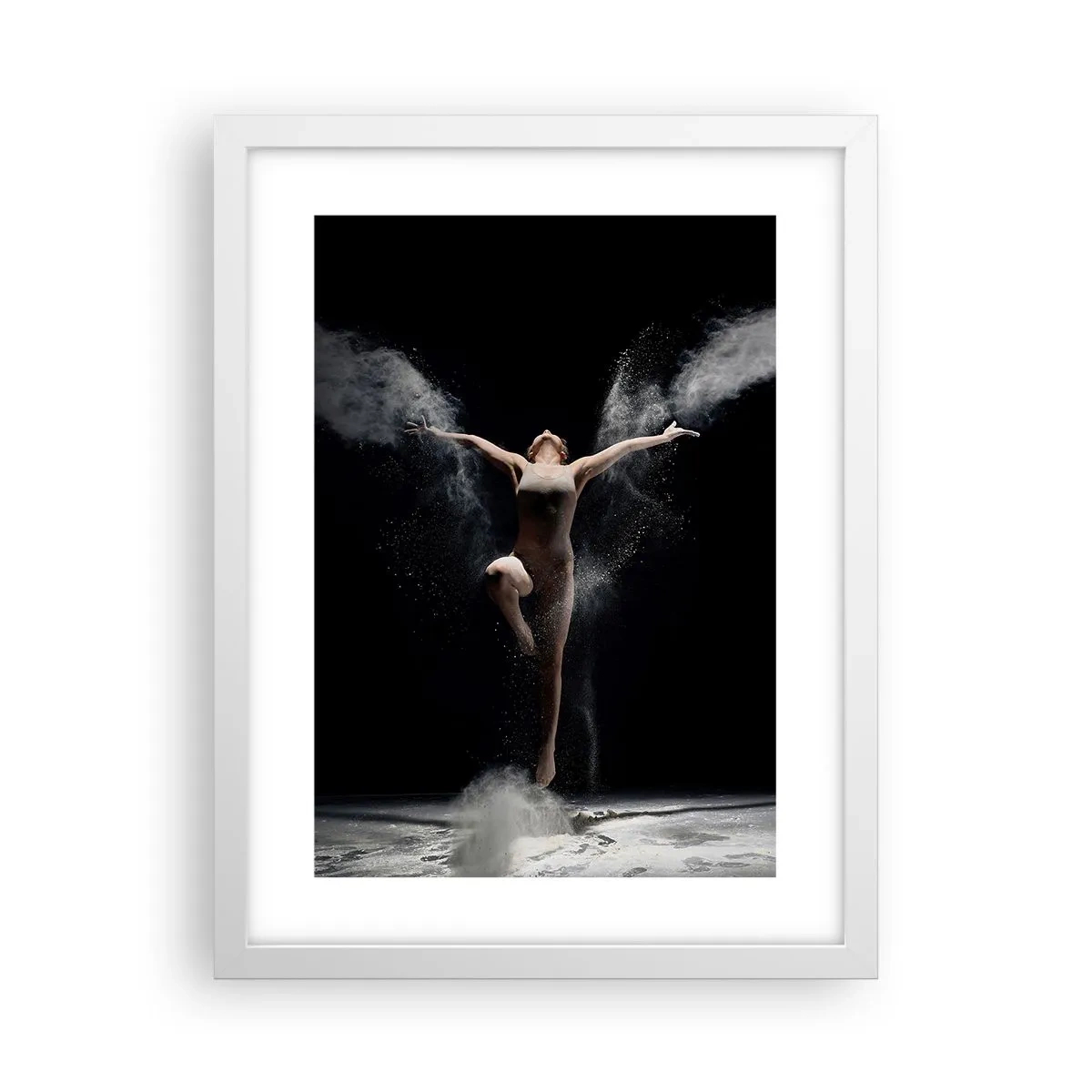 Poster in een witte lijst - Elfen bestaan - 30x40 cm