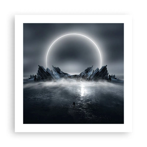 Poster - Einde van het verhaal - 50x50 cm