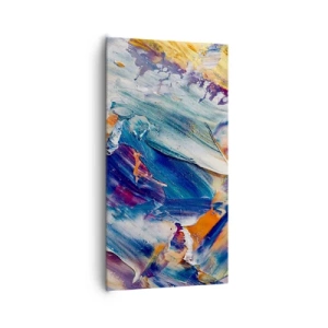 Schilderen op canvas - Kleur verwarring - 65x120 cm