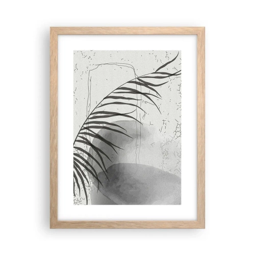 Een poster in een licht eiken lijst - Het subtiele exotisme van de natuur - 30x40 cm