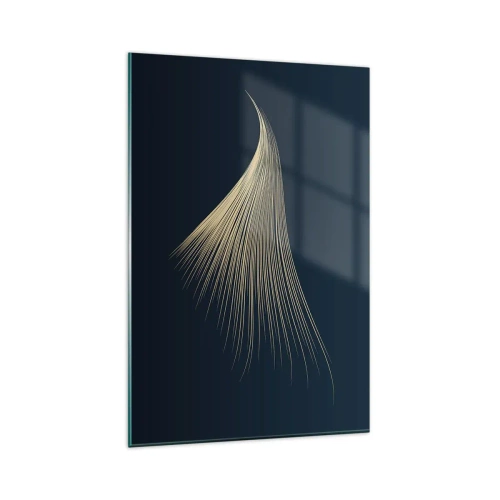 Schilderen op glas - Als het haar van een engel - 80x120 cm