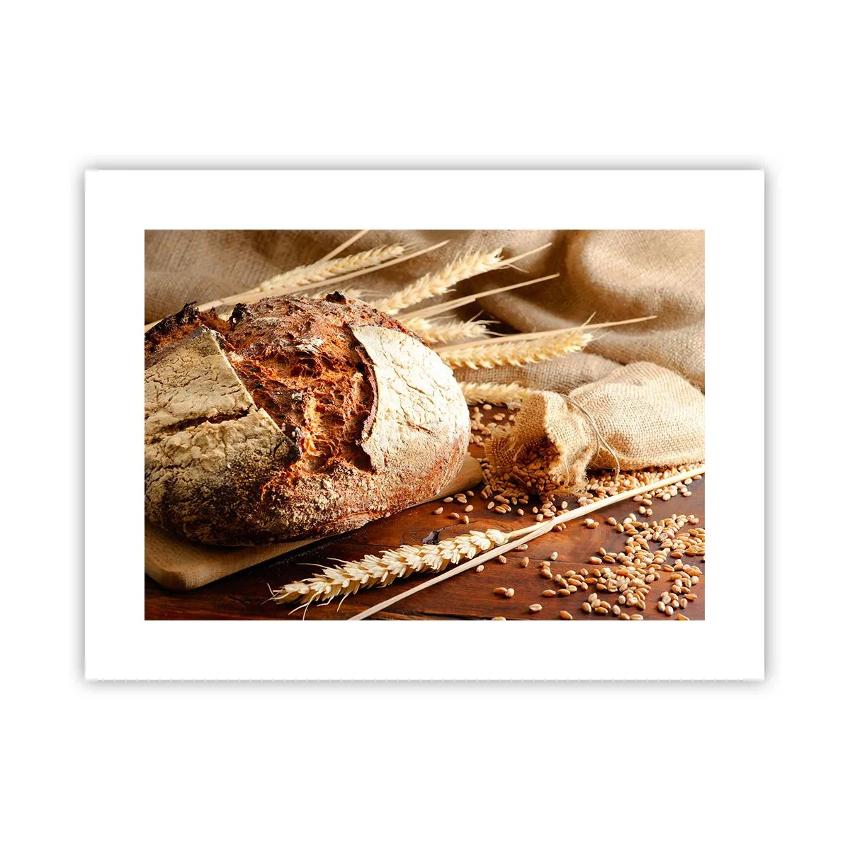 Poster - Smakelijk, geurig, knapperig - 40x30 cm