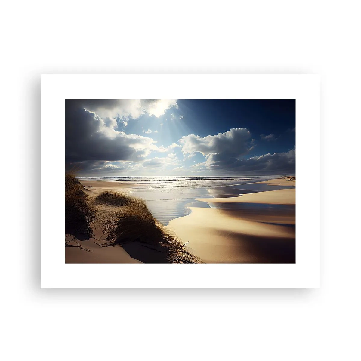 Poster - Strand, wild strand - 40x30 cm