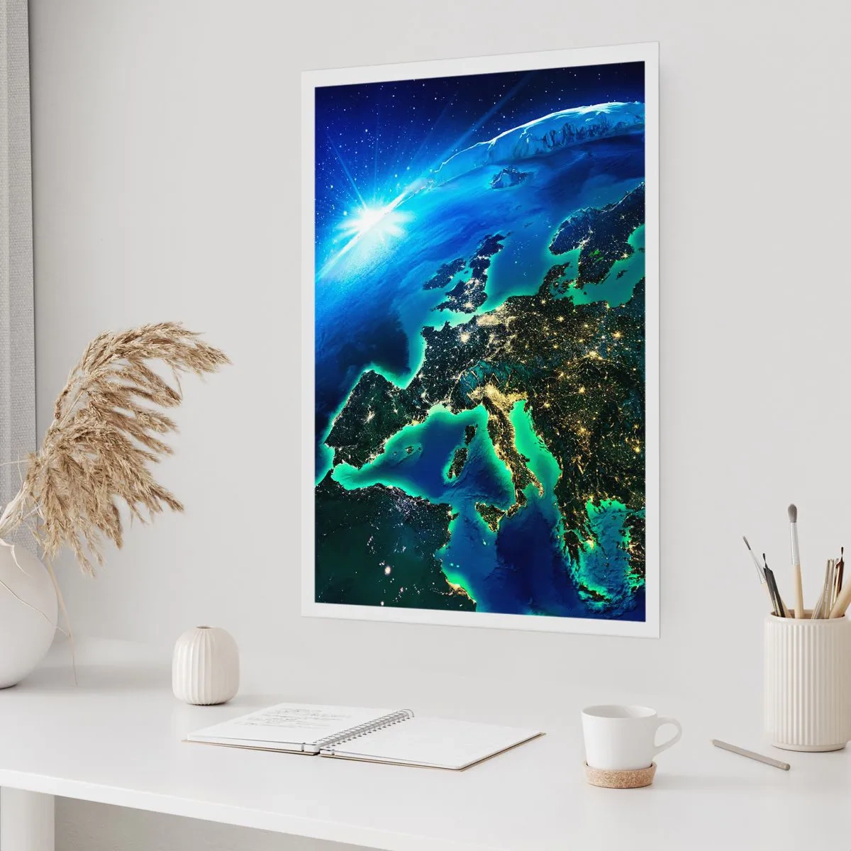 Poster - Sprankelend Europa - 30x40 cm