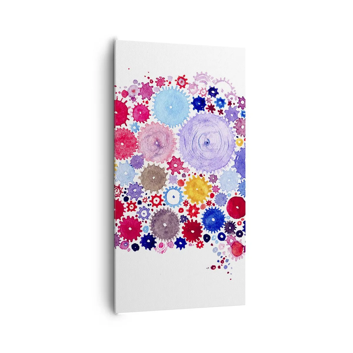 Schilderen op canvas - De meest perfecte machine van de natuur - 65x120 cm