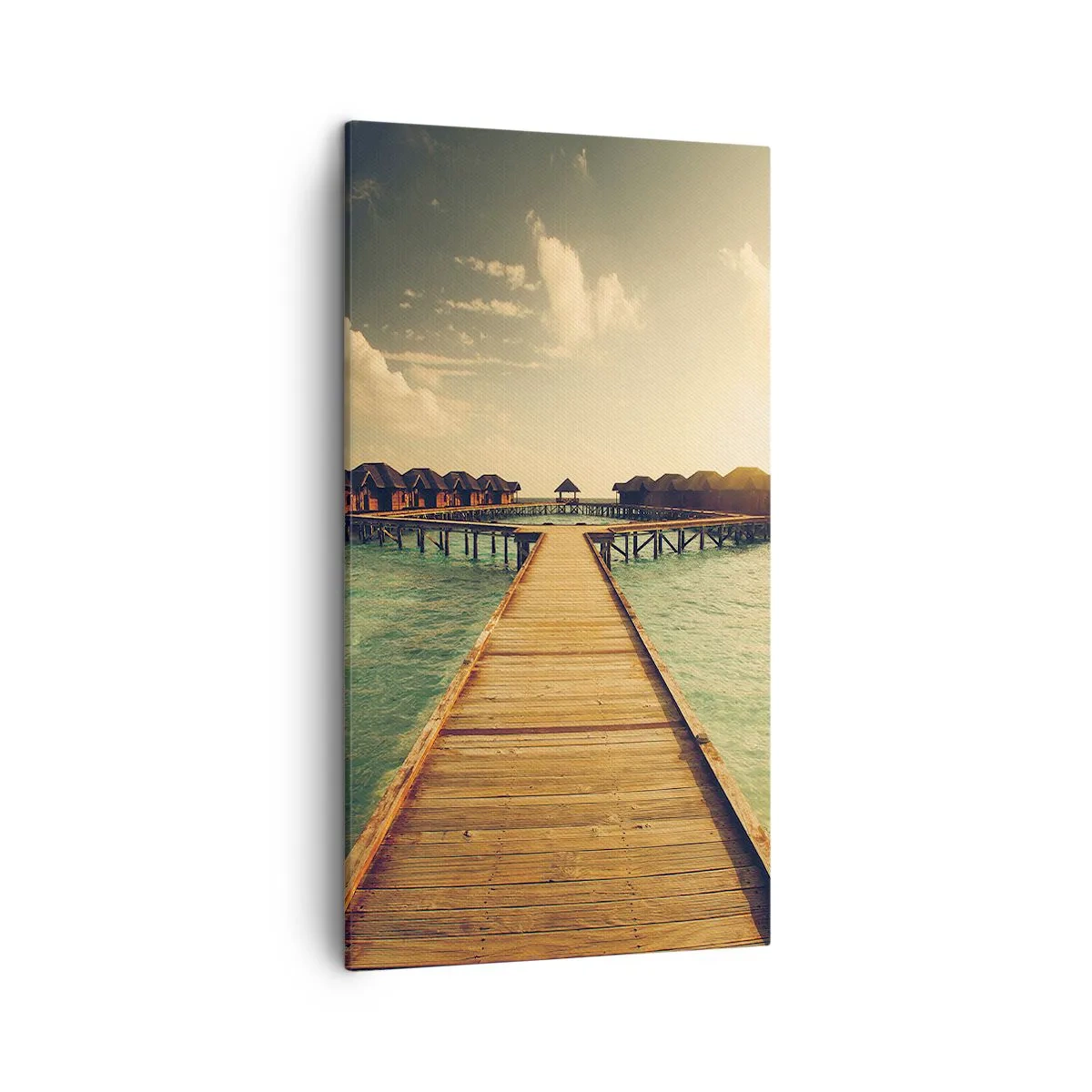 Schilderen op canvas - Een warme uitnodiging - 45x80 cm