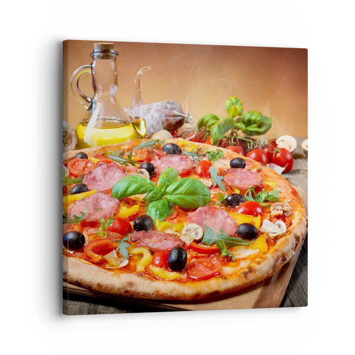 Schilderen op canvas - Met echte Italiaanse smaak - 30x30 cm