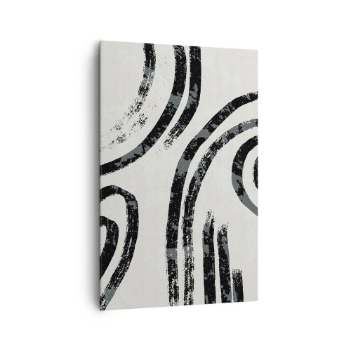 Schilderen op canvas - Half gestopt - 80x120 cm
