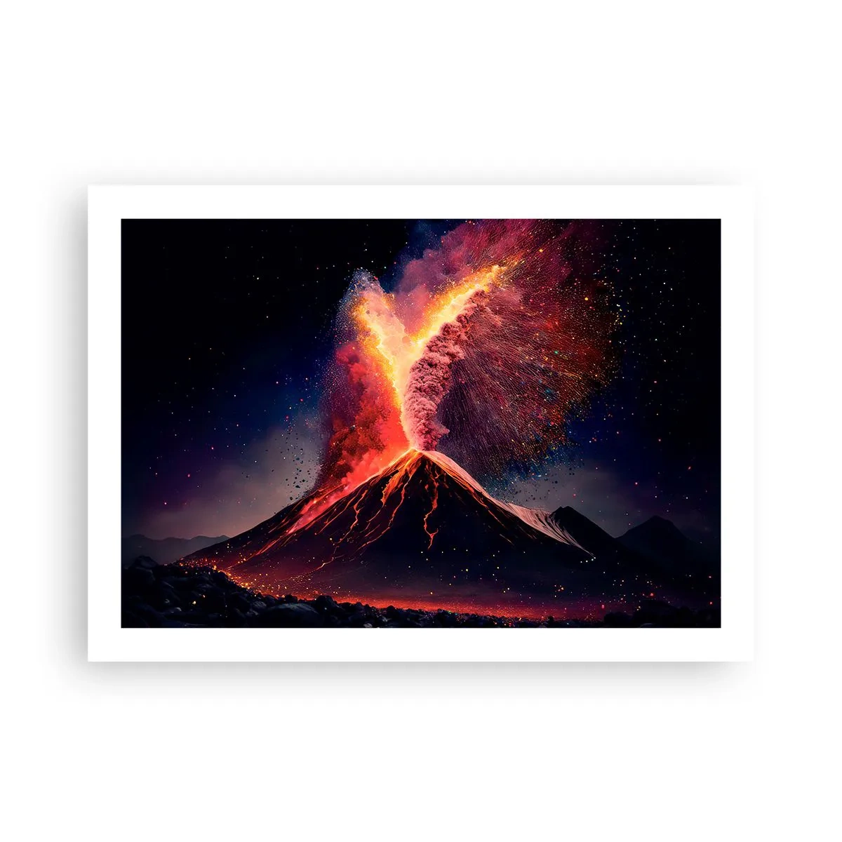 Poster - Schoonheid en verschrikking - 70x50 cm