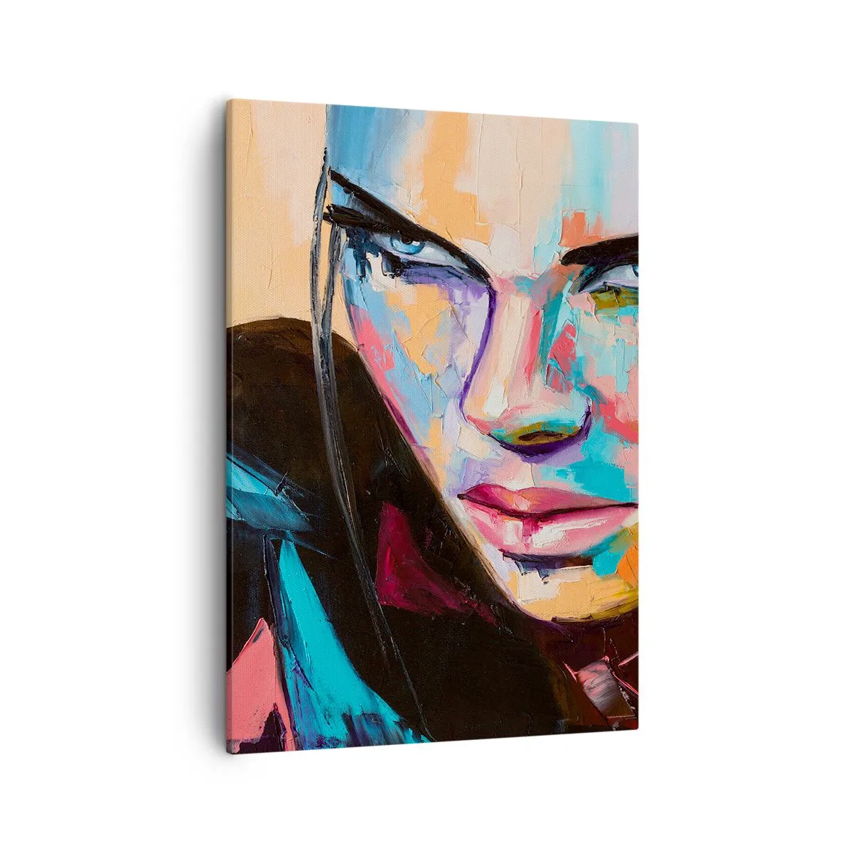 Schilderen op canvas - Wildheid in het hart - 50x70 cm
