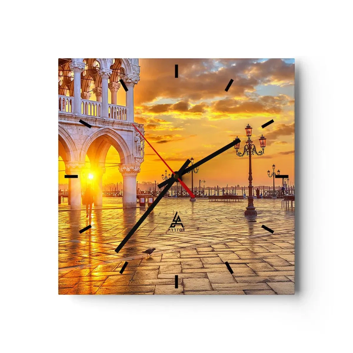 Wandklok - Klok - Waar is iedereen? - 30x30 cm