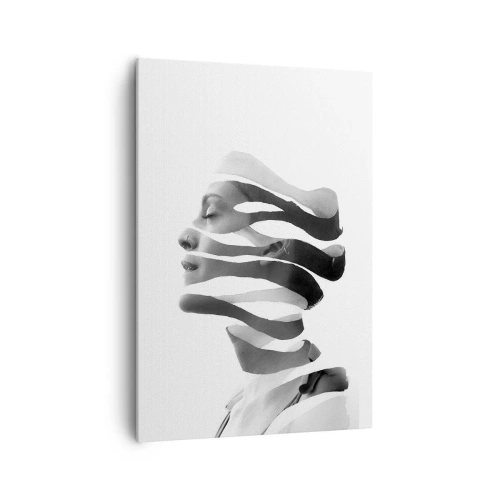 Schilderen op canvas - Surrealistisch portret - 70x100 cm