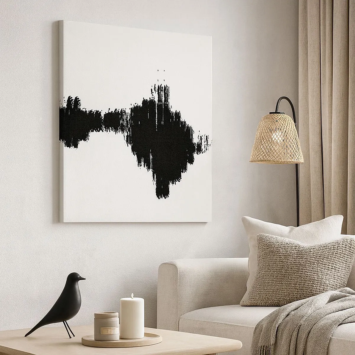 Schilderen op canvas - Trillingen van verbeelding - 30x30 cm