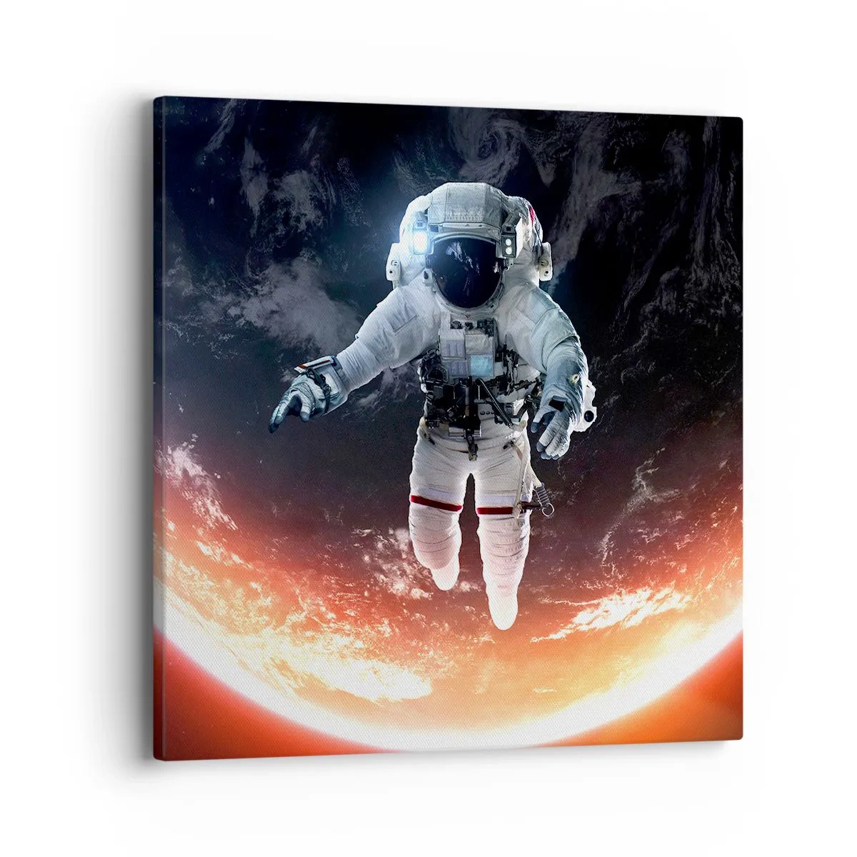 Schilderen op canvas - Mag ik nog wat langer blijven? - 40x40 cm