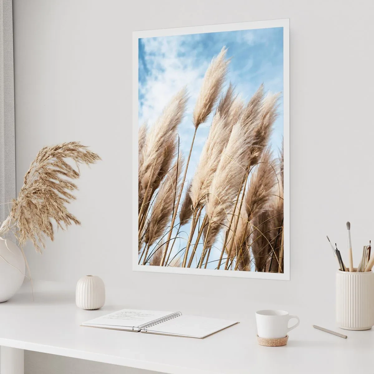Poster - Zonnige en winderige streling - 50x70 cm