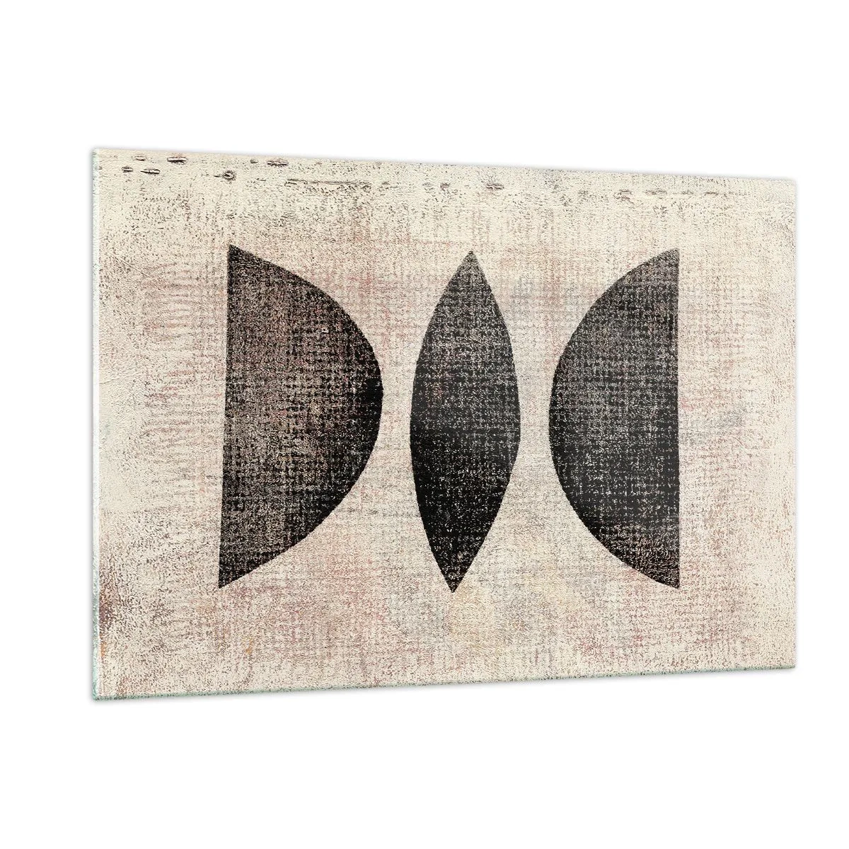 Schilderen op glas - etnische abstractie - 120x80 cm