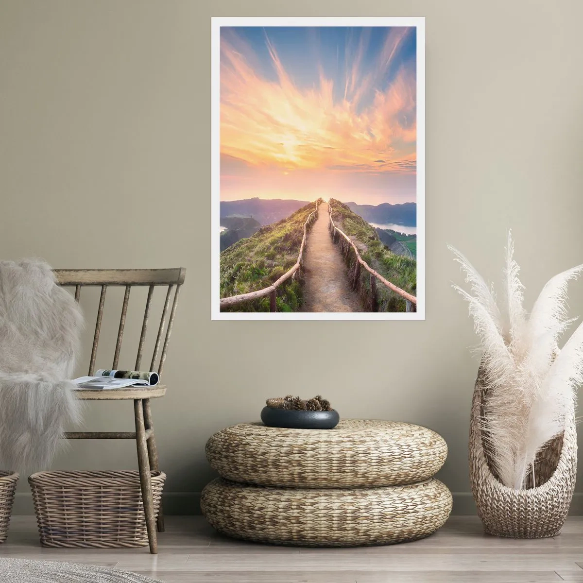 Poster - Dicht bij de hemel - 70x100 cm