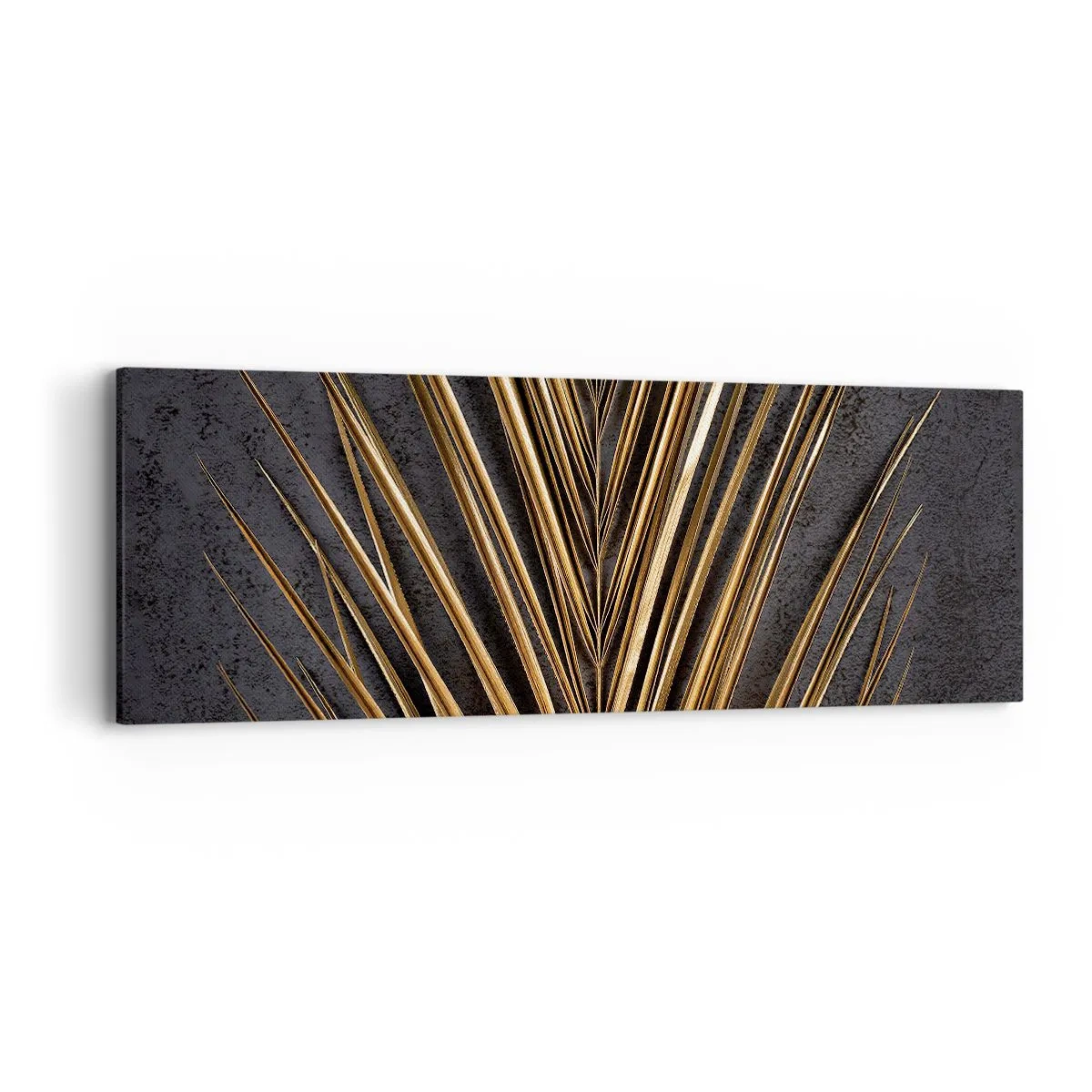 Schilderen op canvas - Het goud van de tropen - 90x30 cm