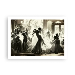 Poster - De grote maskerade - 70x50 cm