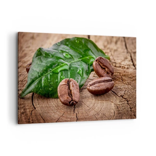 Schilderen op canvas - De meest ware en zwarte - 120x80 cm