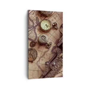 Schilderen op canvas - Avontuur roept - 45x80 cm