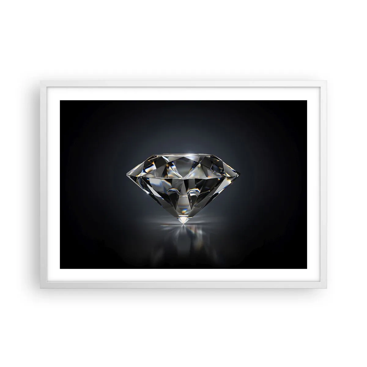 Poster in een witte lijst - Beste vriendinnen - 70x50 cm