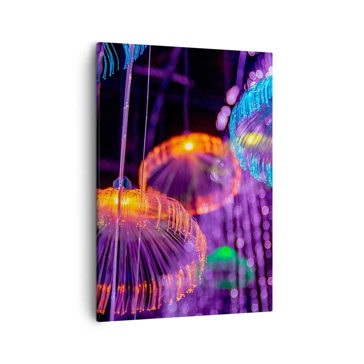 Schilderen op canvas - Lichte fontein - 50x70 cm
