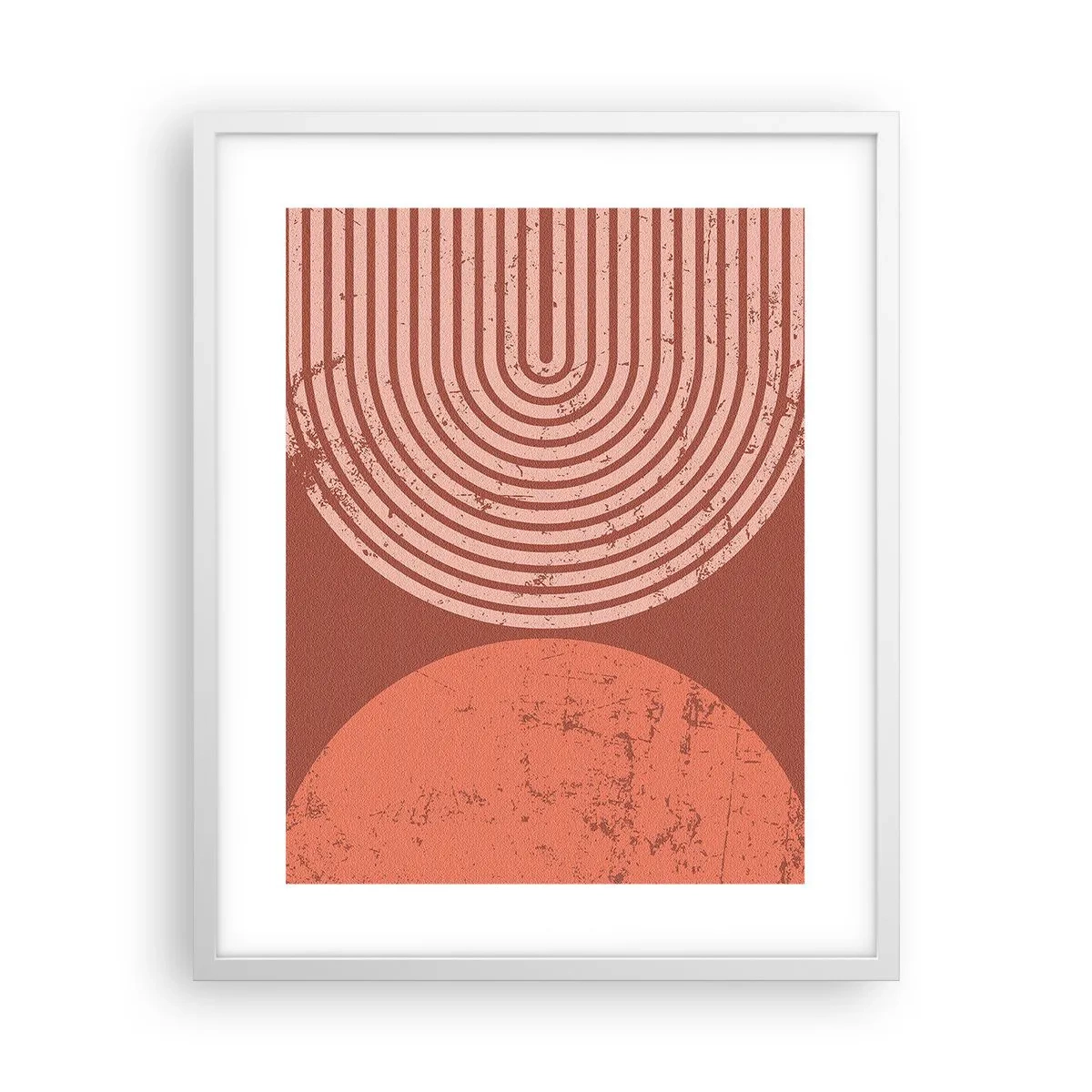 Poster in een witte lijst - Een nauwe band - 40x50 cm