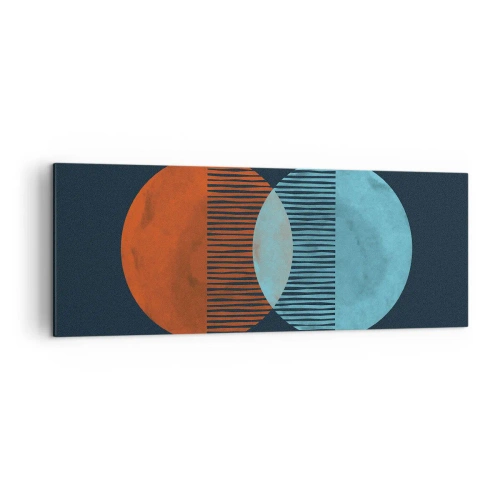 Schilderen op canvas - Astronomische fantasie - 140x50 cm