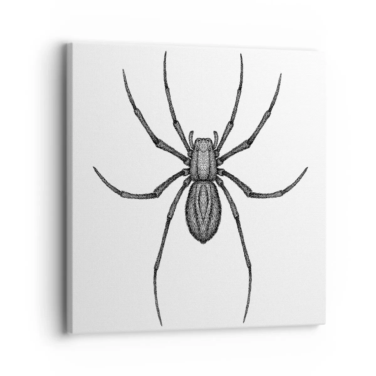 Schilderen op canvas - Verontrustende precisie - 30x30 cm