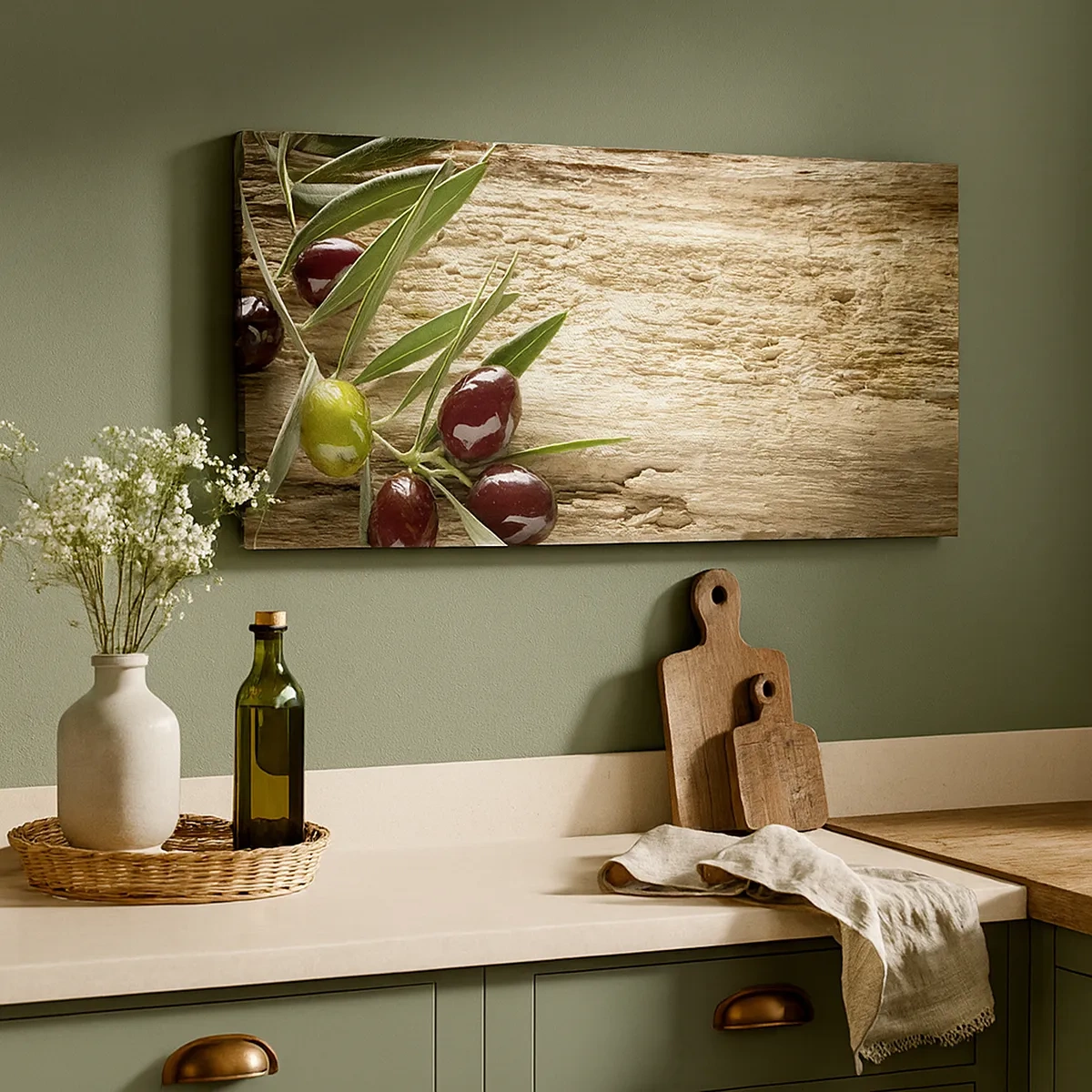 Schilderen op canvas - Rechtstreeks uit de natuur - 30x30 cm