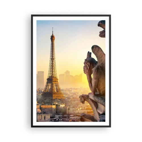 Poster in een zwarte lijst - Er is veel veranderd... - 70x100 cm