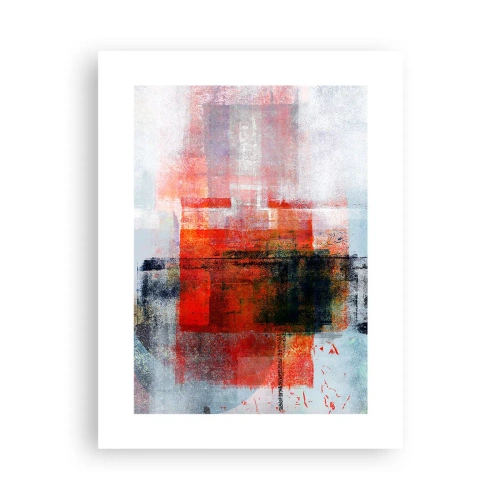 Poster - Een gloeiende compositie  - 30x40 cm